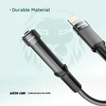 تبدیل لایتنینگ به AUX 3.5mm گرین لاین مدل GNEARADLTAUX - تصویر 3