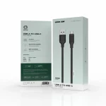 کابل PVC USB-A به USB-C 3M - مشکی - برند گرین لاین Green lion - تصویر 2