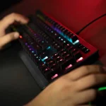 صفحه کلید مکانیکی با اندازه کامل (انگلیسی / عربی) - مشکی - برند پرودو گیمینگ Porodo gaming - تصویر 3
