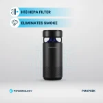 دستگاه تصفیه هوا مینی قابل حمل با استرلیزاسیون LED UVC - BALCK - برند پاورولوژی Powerology - تصویر 5