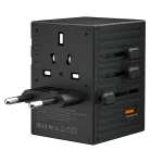 شارژر مسافرتی یونیورسال PD65W - مشکی - برند پرودو Porodo