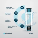 بطری آب هیدروژن با صفحه نمایش اولد 260 میلی لیتر - آبی - برند پاورولوژی Powerology - تصویر 13
