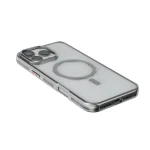 کیف ELIO PC با پایه حلقه دوربین برای iPhone 16 PRO MAX- SILVER - برند لِوِلو Levelo - تصویر 2