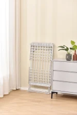 هواکش لباس گرم کن تاشو LIFESTYLE 230W با دوشاخه کابل BS 2M - نقره ای - برند پرودو Porodo - تصویر 7