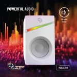 بلندگوهای سیمی 1.1M RGB - سفید - برند پرودو گیمینگ Porodo gaming - تصویر 9