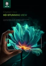 محافظ صفحه ALBERT AR برای IPHONE 16 PRO - CLEAR - برند گرین لاین Green lion - تصویر 10