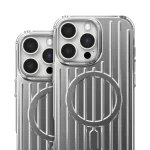 CASE MAGSAFE CABIN FOR IPHONE 16 PRO MAX - SILVER - برند لِوِلو Levelo - تصویر 18
