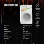 بلندگوهای سیمی 1.1M RGB - سفید - برند پرودو گیمینگ Porodo gaming - تصویر 11