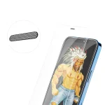 محافظ صفحه نمایش شیشه بیابانی سه بعدی سبز برای iPhone 12 PRO MAX (6.7 اینچ) - CLEAR - برند گرین لاین Green lion - تصویر 2