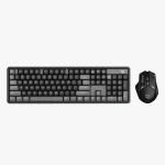 صفحه کلید 2.4G و BT با ماوس DPI 1600 - GREY/B - برند پرودو گیمینگ Porodo gaming