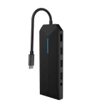 9 IN1 USB-C HUB 4K GAMERS EDITION PD 100W- BLACK - برند پرودو گیمینگ Porodo gaming - تصویر 3