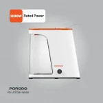 پاپ کورن ساز مخزن جداشدنی LIFETSYLE 1200W - سفید و نارنجی - برند پرودو Porodo - تصویر 9