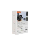 شارژر بریتانیایی PD+QC 20W با پوشش بیرونی شفاف - مشکی/نارنجی - برند پرودو Porodo - تصویر 3