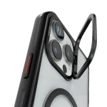 کیف ELIO PC با پایه حلقه دوربین برای iPhone 16 PRO MAX- BLACK - برند لِوِلو Levelo - تصویر 3