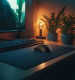 ماوس گیمینگ بی‌سیم بسیار سبک و قابل شارژ - مشکی - برند پرودو گیمینگ Porodo gaming