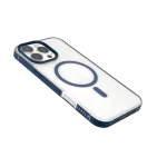 CLAIRE با قاب سپر آلومینیومی برای iPhone 16 PRO - BLUE - برند لِوِلو Levelo - تصویر 6