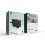 سبز PD20W+PD20W کل: 40W بدون کابل Plug UK سبز تیره - برند گرین لاین Green lion - تصویر 2