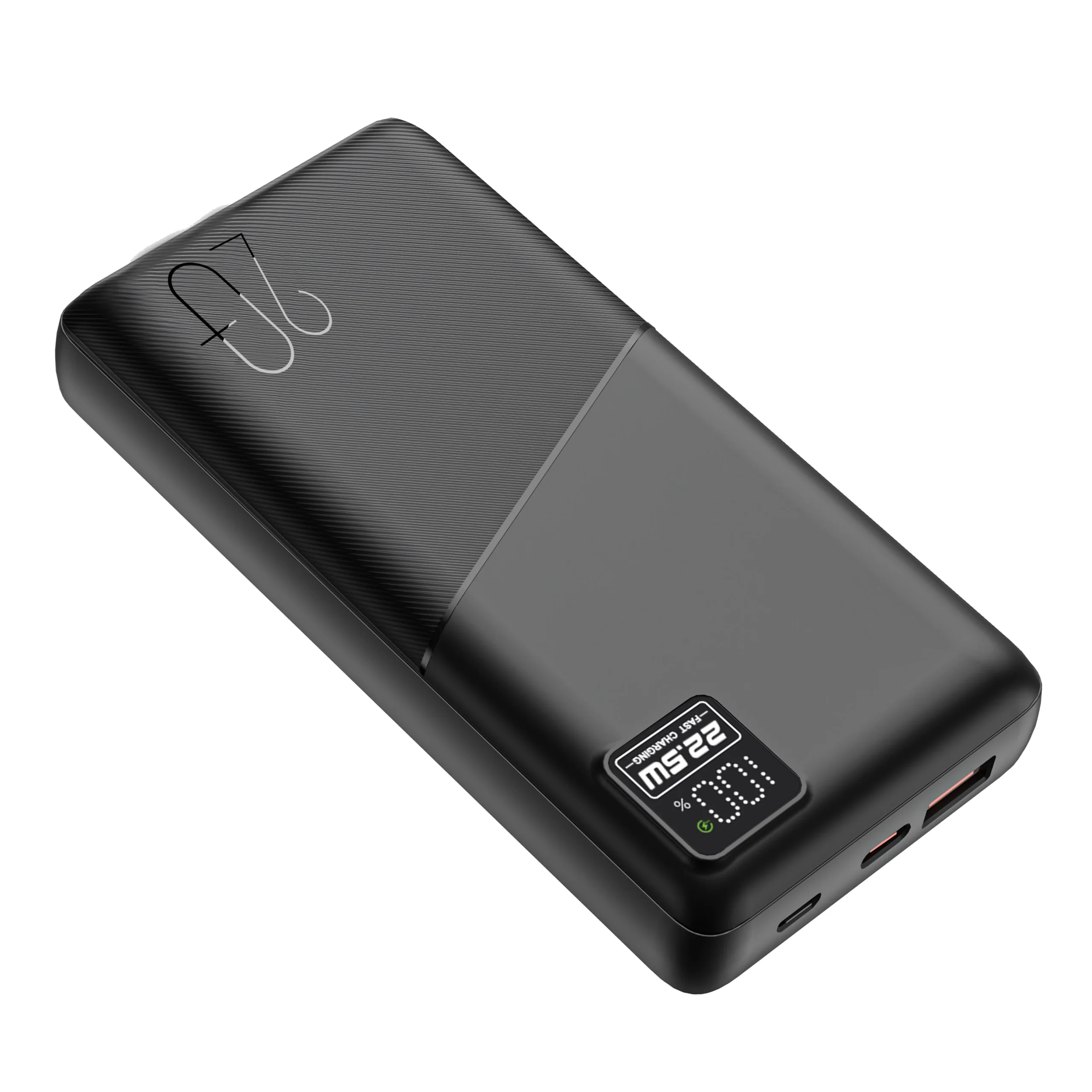 پاوربانک 20000MAH TYPE-C USB A و MICRO با صفحه نمایش دیجیتال - مشکی - برند پرودو Porodo پاوربانک پرودو مدل PB-PBFCH054 ظرفیت 20000 میلی آمپر ساعت - تصویر 1