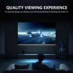 تلویزیون آندروید ضد انفجار 55 اینچی 4K - تلویزیون Android BLACKF - سیاه - برند پاورولوژی Powerology - تصویر 2