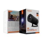 4K PROJECTOR PRO ANDROID 11 با کیستون خودکار - مشکی - برند پرودو Porodo