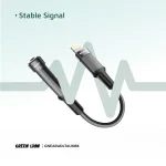 تبدیل لایتنینگ به AUX 3.5mm گرین لاین مدل GNEARADLTAUX - تصویر 6