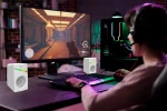 بلندگوهای سیمی 1.1M RGB - سفید - برند پرودو گیمینگ Porodo gaming - تصویر 6