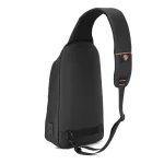 کیسه PU SLING مقاوم در برابر آب با پورت USB-C - مشکی - برند پرودو گیمینگ Porodo gaming - تصویر 7