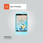 تلفن کودک با کیف و 700MAH 192MB - آبی - برند پرودو Porodo - تصویر 18