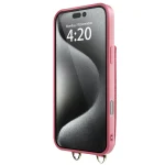 کیف چرمی SERENA برای iPhone 16 PRO MAX - PINK - برند لِوِلو Levelo - تصویر 7
