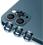 محافظ شیشه ای دوربین ضد تابش سبز برای IPHONE 12 / 12 PRO (6.1 اینچ) - آبی - برند گرین لاین Green lion - تصویر 5