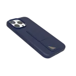 کیف سیلیکونی MORPHIX با دستگیره چرمی برای iPhone 16 PRO MAX-DEEP BLUE - برند لِوِلو Levelo - تصویر 6