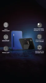 کیف LUXORA IPAD 10.9 اینچی 2022 - آبی - برند لِوِلو Levelo - تصویر 13