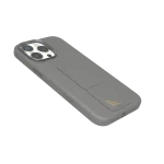 کیف سیلیکونی MORPHIX با دستگیره چرمی برای iPhone 16 PRO MAX- GRAY - برند لِوِلو Levelo - تصویر 9