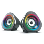 SPEAKER WIRED 3W*2 - BLACK - برند پرودو گیمینگ Porodo gaming - تصویر 8
