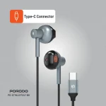 ایرفون سیمی HIFI SOUNDTEC مغناطیسی - مشکی - برند پرودو Porodo - تصویر 8