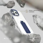 قاب دستگیره MAGSAFE MORPHIX برای iPhone 16 PRO MAX - آبی - برند لِوِلو Levelo - تصویر 3