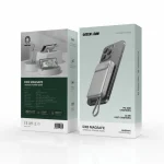 پاور بانک DXB MAGSAFE 10000 MAH - نقره ای پایه دار - برند گرین لاین Green lion