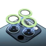 حلقه لنز دوربین درخشان GREEN NIGHT GLOW برای IPHONE 12 / 12 PRO (6.1 اینچ) - سبز - برند گرین لاین Green lion - تصویر 4