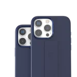 قاب سیلیکونی MORPHIX با دستگیره سیلیکونی برای IPHONE 16 PRO - DEEP BLUE - برند لِوِلو Levelo - تصویر 4