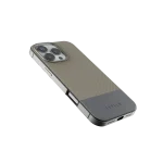 کیف چرمی CUIR TWO TONE برای iPhone 16 PRO MAX- GRAY - برند لِوِلو Levelo - تصویر 2