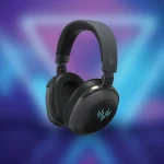 هدفون گیمینگ RGB بی سیم PDX416 E-SPORTS - خاکستری - برند پرودو گیمینگ Porodo gaming - تصویر 3
