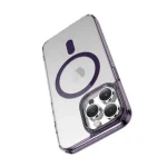 CLEAR MAGSAFE 2 CASE برای IPHONE 14 PRO (6.1 اینچ) - بنفش - برند گرین لاین Green lion - تصویر 4