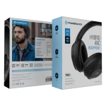 هدفون بی‌سیم پاورولوژی مدل PWLAU016 رنگ مشکی