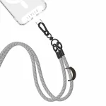 EVERLY PHONE CROSSBODY LANYARD - GRAY - برند لِوِلو Levelo - تصویر 2