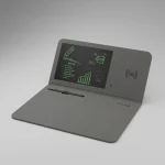 پد ماوس POWERDECK با برد داخلی و شارژر بی سیم - خاکستری - برند لِوِلو Levelo - تصویر 8