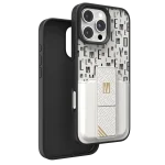 CASE GRIPSTAND MORPHIX با نگهدارنده کارت برای IPHONE 16 PRO - WHITE - برند لِوِلو Levelo - تصویر 8