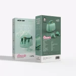 EARBUDS بی سیم واقعی QUEEN'S - سبز - برند گرین لاین Green lion - تصویر 4