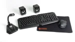 کیت بازی 5 در 1 (صفحه کلید / بلندگوهای استریو / میکروفون RGB / - برند پرودو گیمینگ Porodo gaming - تصویر 9