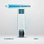 بطری آب هیدروژن با صفحه نمایش اولد 260 میلی لیتر - آبی - برند پاورولوژی Powerology - تصویر 11