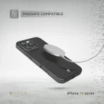 قاب OX CARBON FOR IPHONE 16 PRO MAX - BLACK - برند لِوِلو Levelo - تصویر 7